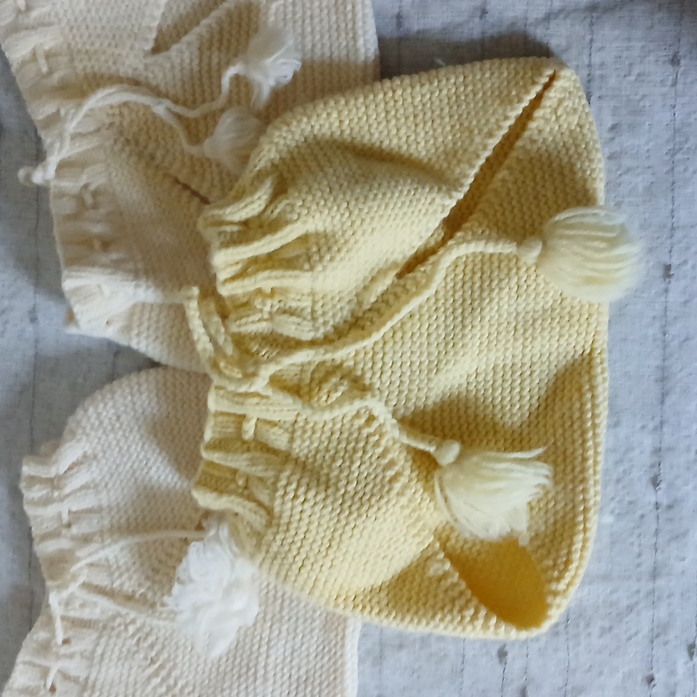 Vintage Crocheted Baby Diaper Covers Set of 3